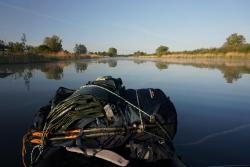 On the Peene river from Anklam to Demmin