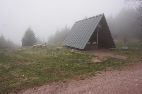 Die Glöcknerhütte von außen.